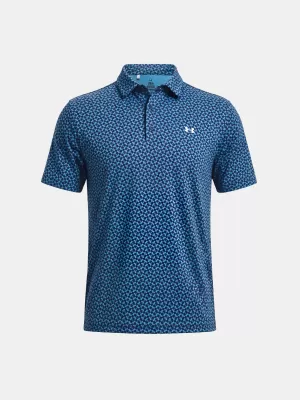 Herren-T-Shirt UNDER ARMOUR UA T2G PRINTED POLO 6012304-413 BLAU