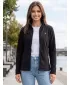 Fleece-Sweatshirt für Damen ALTISPORT ALW002852 SCHWARZ UND GOLD