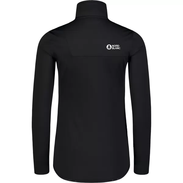  Powerfleece-Sweatshirt für Damen NORDBLANC CRISP NBSFL8338 SCHWARZ 
