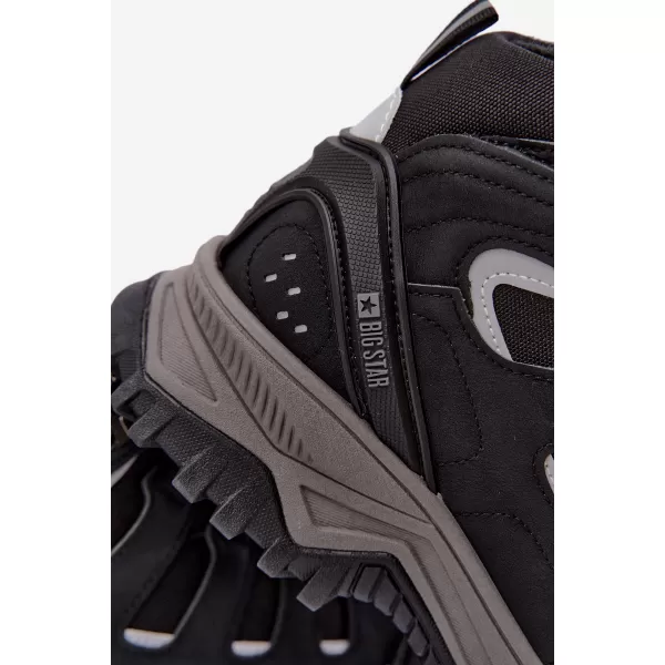  Herrenschuhe BIG STAR SHOES UU174317 SCHWARZ 