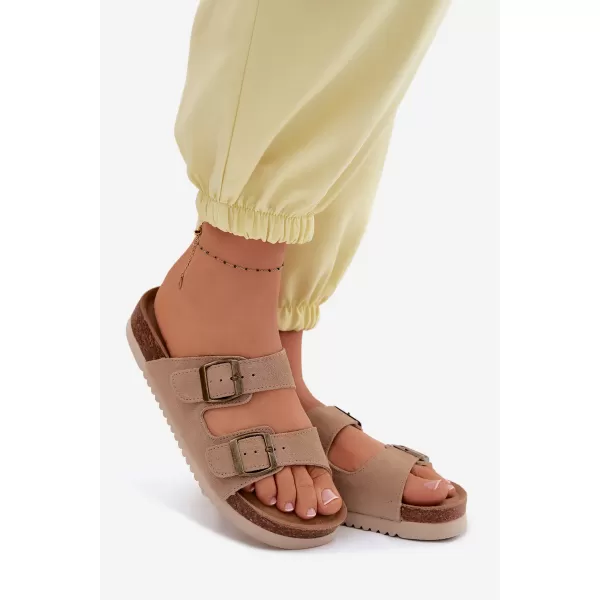  Damenhausschuhe BOTO 2832 KHAKI 