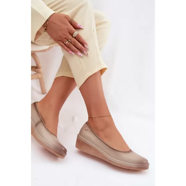  Damen-Stiefeletten VINCEZA 39987 BEIGE 