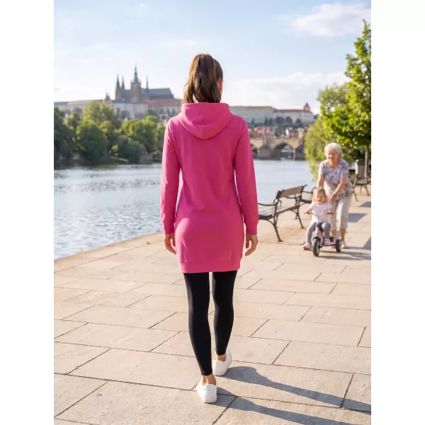  Erweitertes Damen-Sweatshirt ALTISPORT ALW091419 MAGENTA 