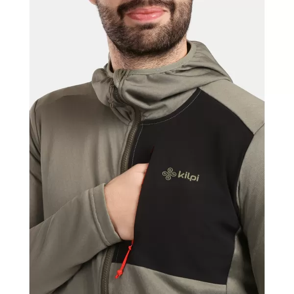  Fleece-Sweatshirt für Herren KILPI SEVELEN-M 1M0202KI GRÜN 