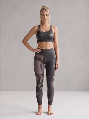 Lange Premium-Leggings für Damen (neue Größen) ALTISPORT VOJ/ALW080LEG05 DUNKELBRAUN