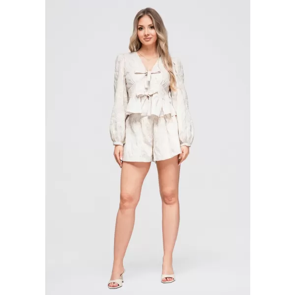  Damen-Shorts OMBRE OW-ST-E0012 BEIGE 