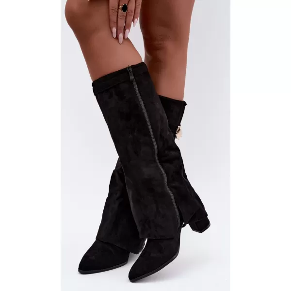  Damenstiefel BOTO NS617P SCHWARZ 