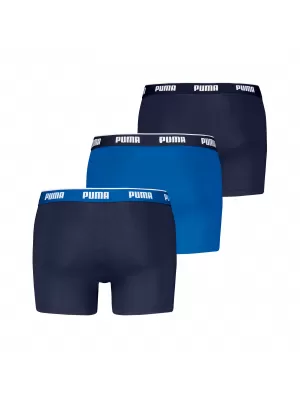 Herren-Boxershorts PUMA MEN BOXERS 3P 94713006 BLAUE KOMBINATION