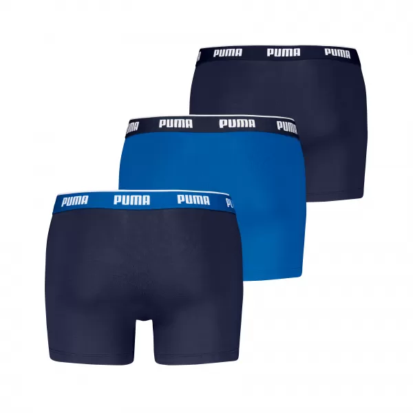  Herren-Boxershorts PUMA MEN BOXERS 3P 94713006 BLAUE KOMBINATION 