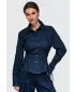 Damenhemd OMBRE OW-SH-E0070 MARINEBLAU