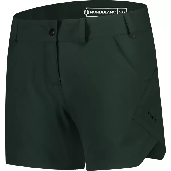  Damen-Shorts NORDBLANC WINK NBSPL8355 DUNKELGRÜN 