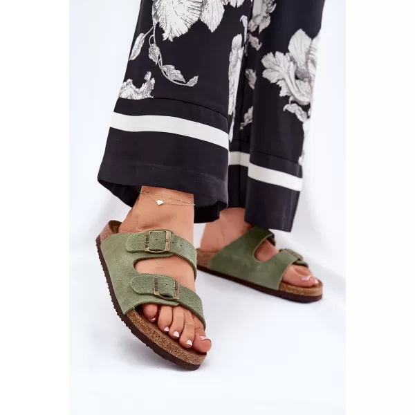  Damenhausschuhe BIG STAR SHOES RR274A393 GRÜN 