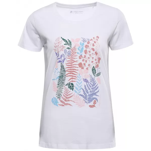  Damen-T-Shirt ALPINE PRO TERMESA 4 WEIßE VARIANTE PA 