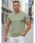 Herren-T-Shirt DSTREET NX5125R-MO GRÜN