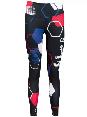 Damen Premium Long Funktionsleggings (neue Größen) ALTISPORT VOJ/ALW036LEG05 HEXA SCHWARZ