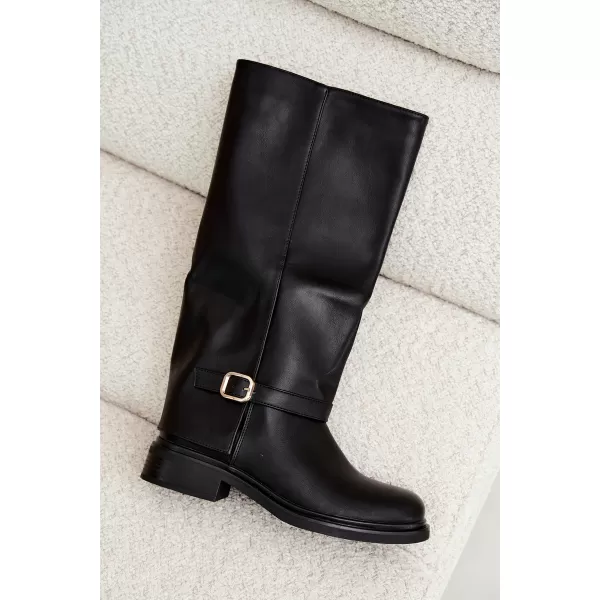  Damenstiefel BOTO 5858 SCHWARZ 