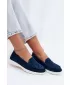 Damenmokassins VINCEZA 95360 BLAU