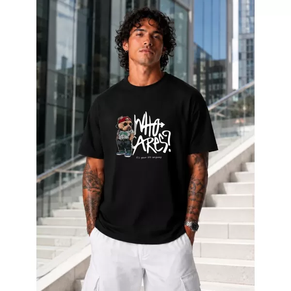  Herren-T-Shirt DSTREET NX1035R-BK-O SCHWARZ 