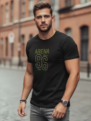 Herren-T-Shirt DSTREET NX0146R-BK SCHWARZ
