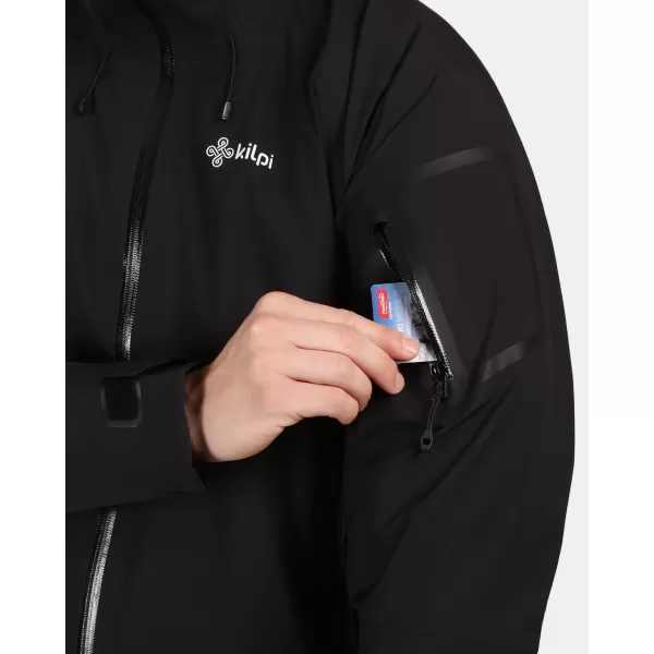  Herren-Hardshelljacke KILPI MAMBA-M 1M0101KI SCHWARZ 