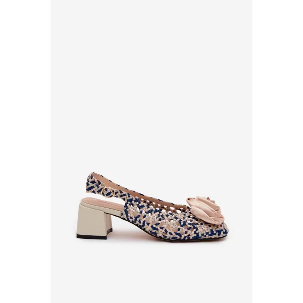  Damensandalen ARTIKER 58C0372 BEIGE/BLAU 
