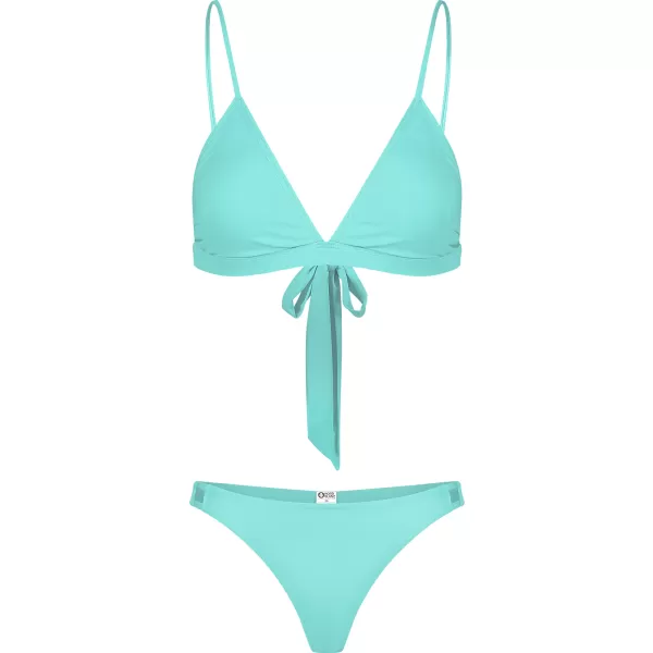  Damen-Bikinioberteil NORDBLANC WATERFALL NBSSS8213 TÜRKIS 