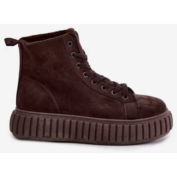  Damen-Sneaker BOTO LA372 BRAUN 