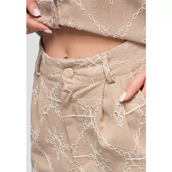  Damen-Shorts OMBRE OW-ST-E0019 TAUPE 
