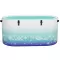 Eisröhre RIDEWAVE OVAL XXL BLAU-TÜRKIS