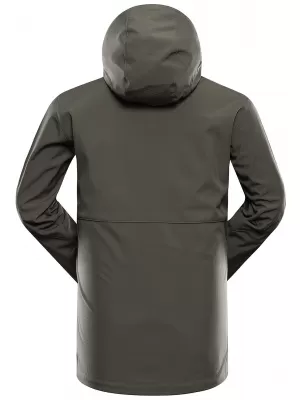 Herren-Softshelljacke ALPINE PRO HOOR 2 GLÜHBASILIKUM