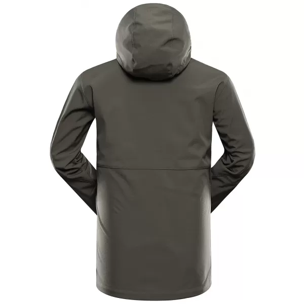  Herren-Softshelljacke ALPINE PRO HOOR 2 GLÜHBASILIKUM 
