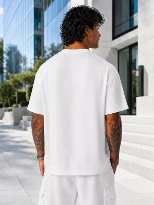 Herren-T-Shirt DSTREET NX1023R-WH-O WEIß