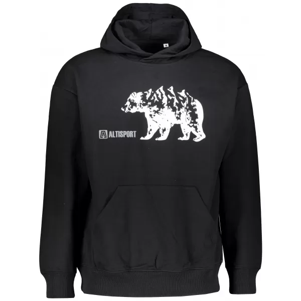  Herren-Sweatshirt ALTISPORT ALM193422 SCHWARZ 