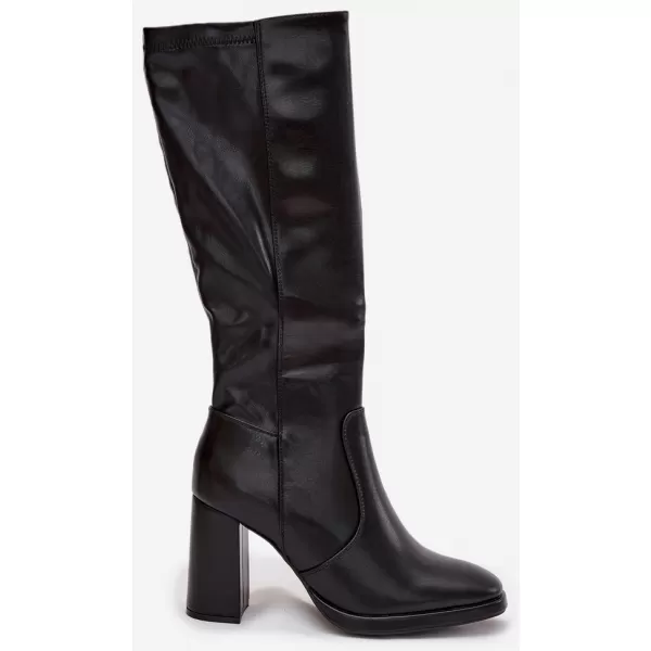  Damenstiefel BOTO QT127P SCHWARZ 