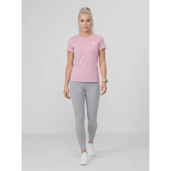  Damen-T-Shirt 4F WMM00TTSHF3306 HELLROSA 