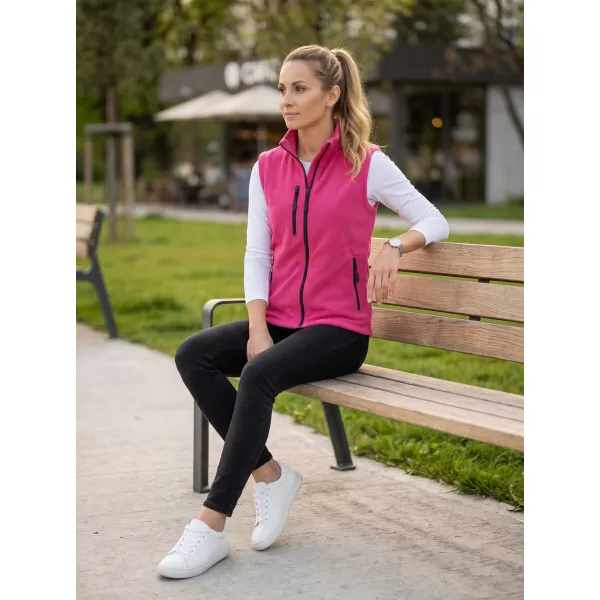  Fleeceweste für Damen MALFINI EXIT W-525 MAGENTA 