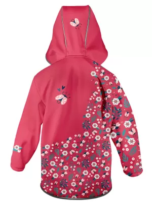 Isolierte Softshelljacke für Kinder WAMU BERUŠKY ROT