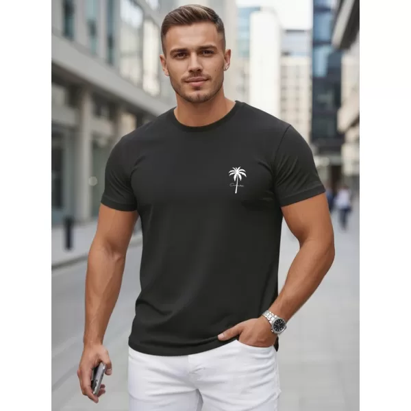  Herren-T-Shirt DSTREET NX5126R-BK SCHWARZ 