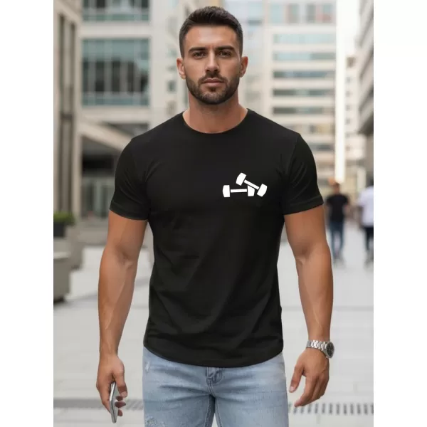  Herren-T-Shirt DSTREET NX5086R SCHWARZ 