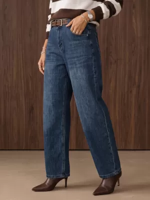 Damenhosen DSTREET UY3206 BLAU