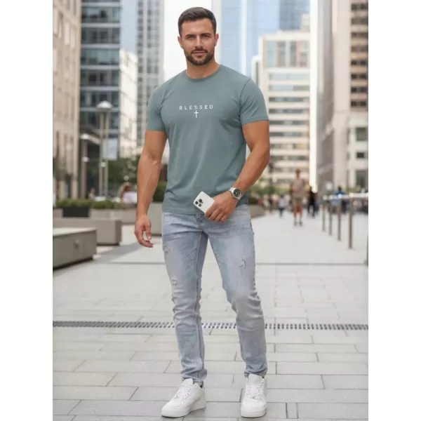  Herren-T-Shirt DSTREET NX5124R-SB BLAU 