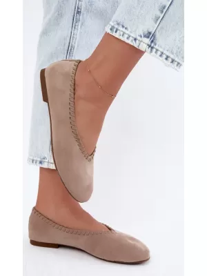 Ballerinas für Damen BOTO 9897 KHAKI