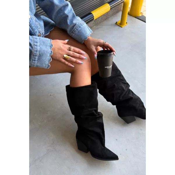  Damenstiefel BOTO 2580A-1 SCHWARZ 