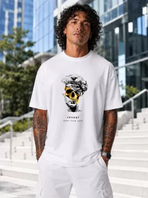 Herren-T-Shirt DSTREET NX1032R-WH-O WEIß
