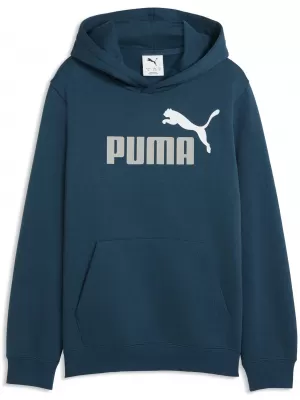 Kinder-Sweatshirt PUMA ESS 2 COLOR NO. 1 LOGO HOODIE FL B 68582236 MITTERNACHTSBENZIN