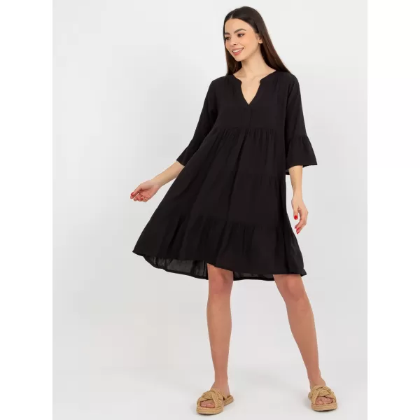  Kleid SUBLEVEL D73761M30214B NOIR 
