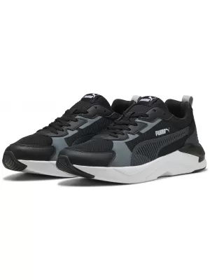 Turnschuhe PUMA X-RAY 3 LT 400229-01 SCHWARZ/STARKES GRAU/MITTELGRAU