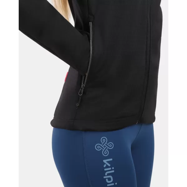  Fleece-Sweatshirt für Damen KILPI SEVELEN-W 1L0203KI SCHWARZ 