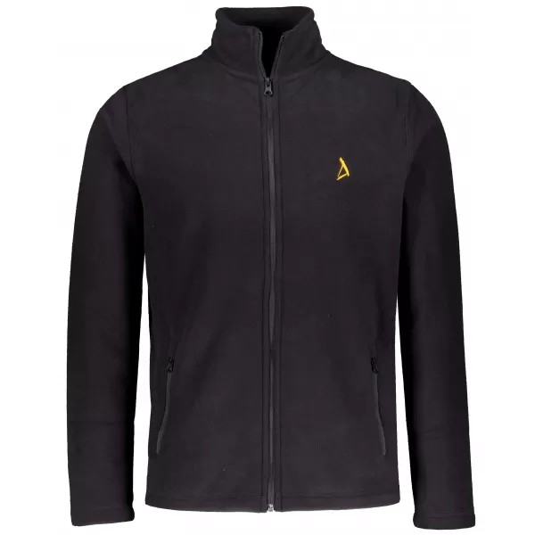  Fleece-Sweatshirt für Herren ALTISPORT ALM002852 SCHWARZ UND GOLD 