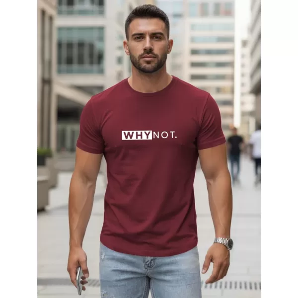  Herren-T-Shirt DSTREET NX5122R-BU ROTWEIN 